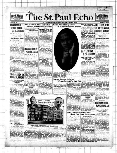 St. Paul Echo, Jan 23, 1926