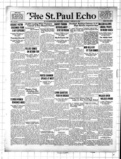 St. Paul Echo, Feb 20, 1926