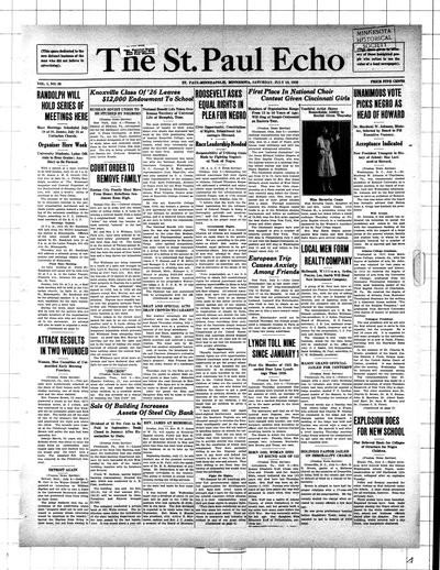 St. Paul Echo, Jul 10, 1926