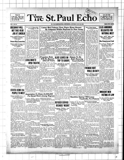 St. Paul Echo, Jul 24, 1926