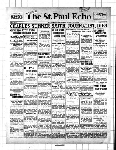 St. Paul Echo, Jul 31, 1926