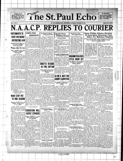 St. Paul Echo, Oct 23, 1926