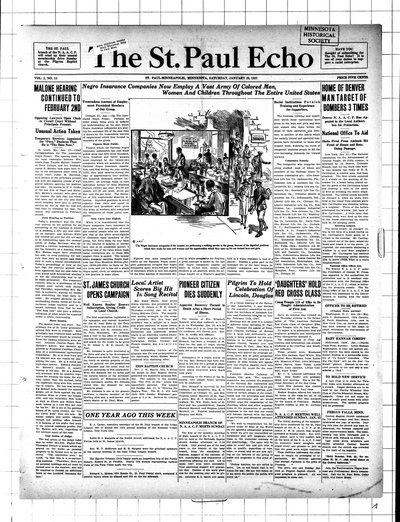 St. Paul Echo, Jan 29, 1927