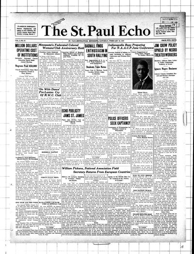 St. Paul Echo, Feb 19, 1927