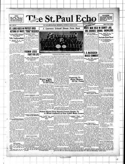 St. Paul Echo, Mar 12, 1927