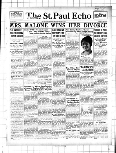St. Paul Echo, May 28, 1927