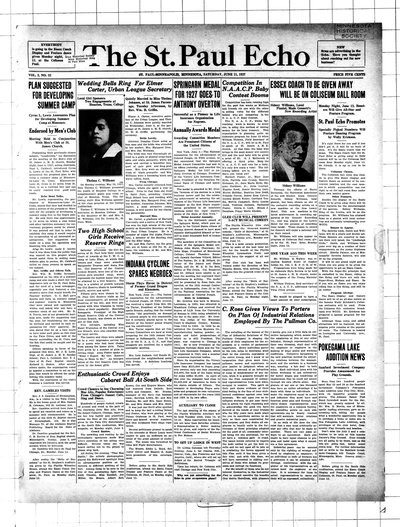 St. Paul Echo, Jun 11, 1927