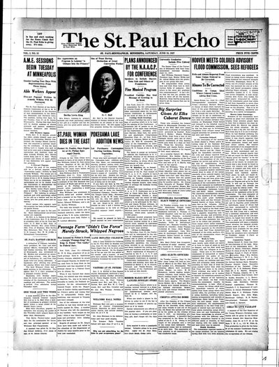 St. Paul Echo, Jun 18, 1927