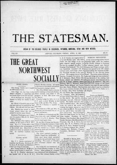 Denver Star, Apr 21, 1905