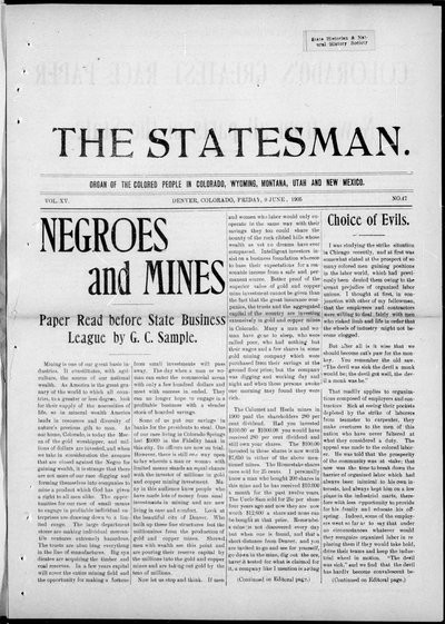 Denver Star, Jun 9, 1905