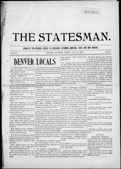 Denver Star, Jul 14, 1905