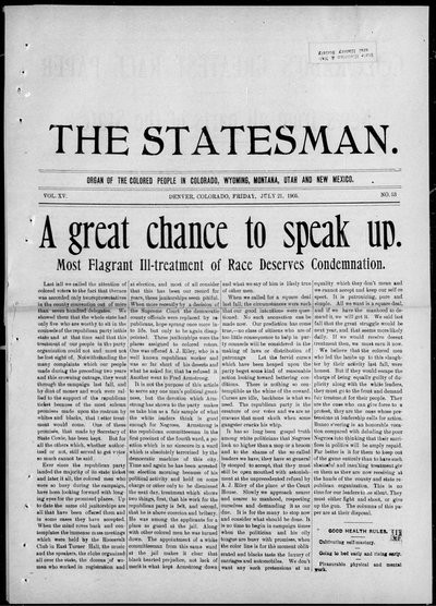 Denver Star, Jul 21, 1905