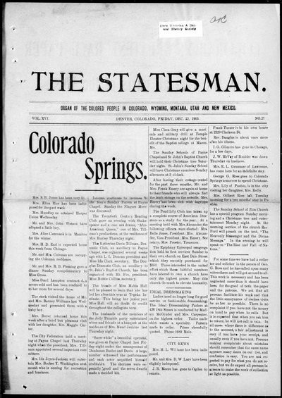 Denver Star, Dec 22, 1905