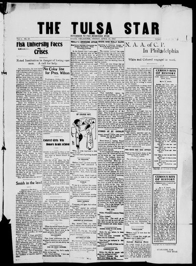 Tulsa Star, Apr 25, 1913