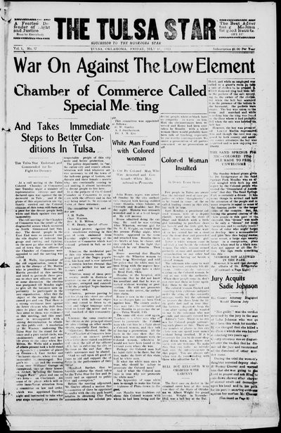 Tulsa Star, Jul 18, 1913