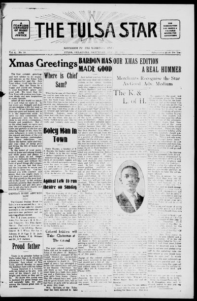Tulsa Star, Dec 20, 1913