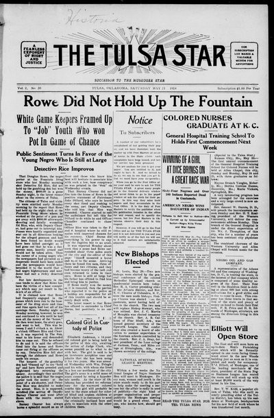 Tulsa Star, May 23, 1914