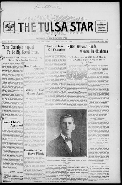 Tulsa Star, May 30, 1914
