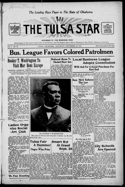 Tulsa Star, Sep 19, 1914
