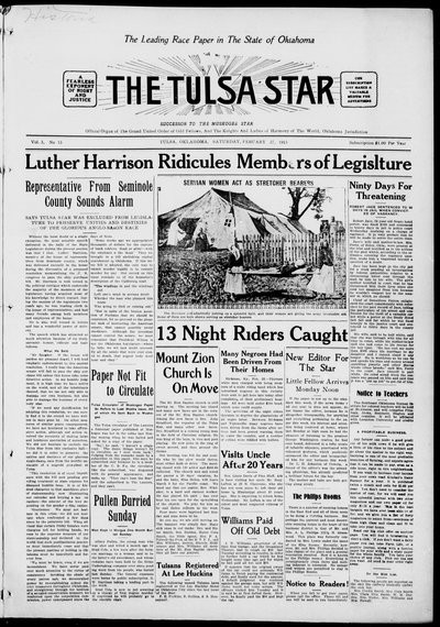 Tulsa Star, Feb 27, 1915