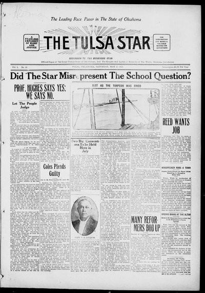 Tulsa Star, May 15, 1915