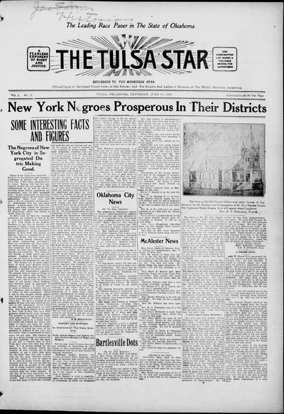 Tulsa Star, Jun 19, 1915