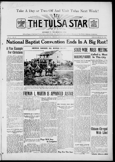 Tulsa Star, Sep 10, 1915