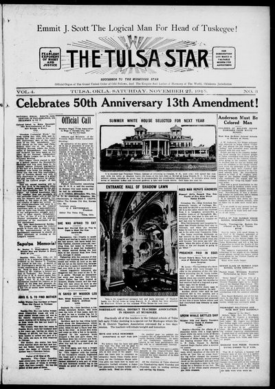 Tulsa Star, Nov 27, 1915
