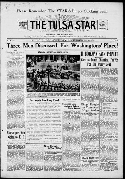 Tulsa Star, Dec 11, 1915