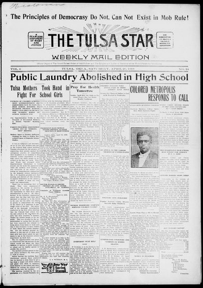 Tulsa Star, Apr 20, 1918