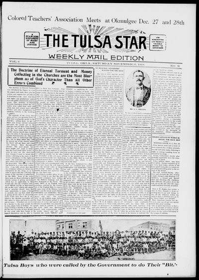 Tulsa Star, Nov 23, 1918
