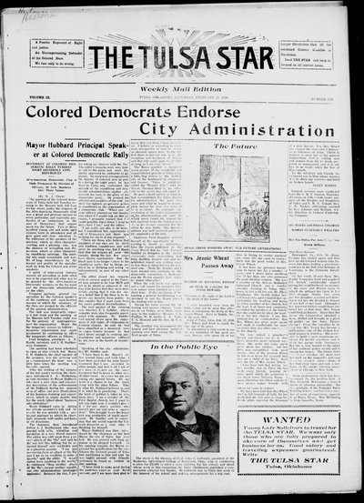 Tulsa Star, Feb 21, 1920