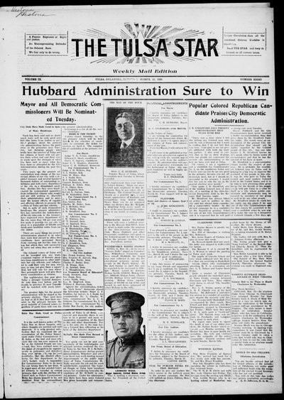Tulsa Star, Mar 13, 1920