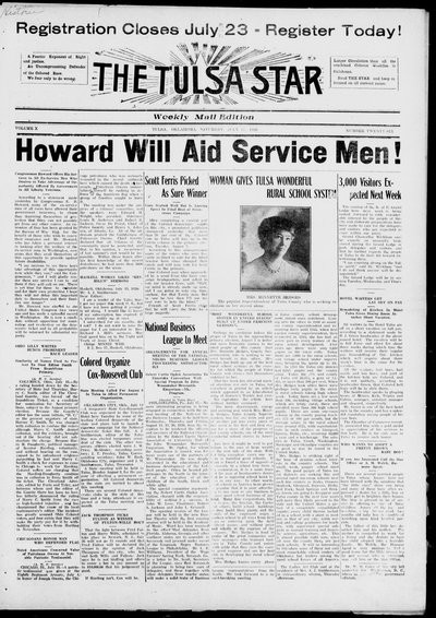 Tulsa Star, Jul 17, 1920