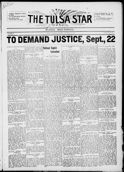 Tulsa Star, Sep 11, 1920