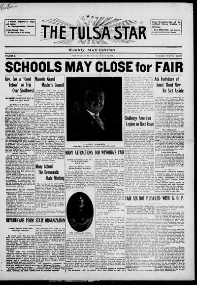 Tulsa Star, Oct 9, 1920