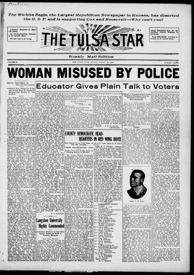 Tulsa Star, Oct 23, 1920