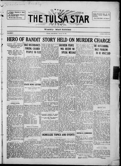 Tulsa Star, Jan 29, 1921