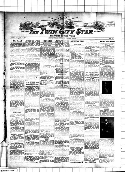 Twin City Star, Sep 9, 1910