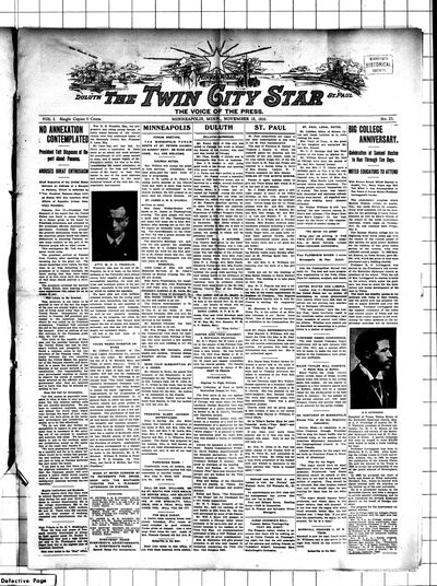 Twin City Star, Nov 18, 1910