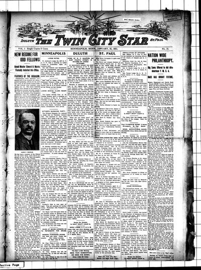 Twin City Star, Jan 21, 1911
