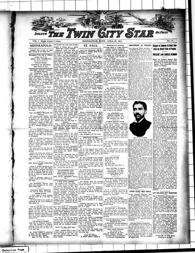 Twin City Star, Apr 22, 1911