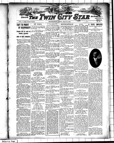 Twin City Star, Jul 22, 1911