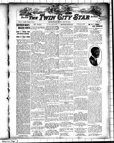 Twin City Star, Jul 29, 1911
