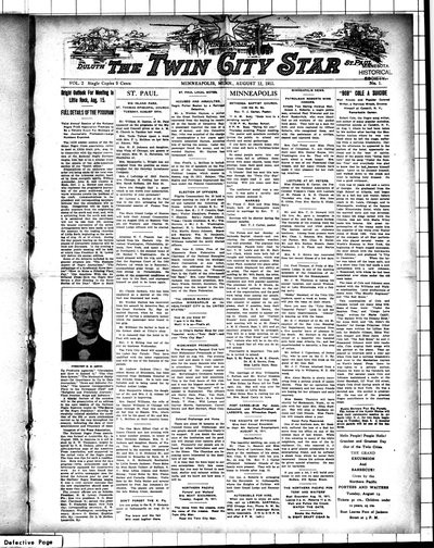 Twin City Star, Aug 12, 1911