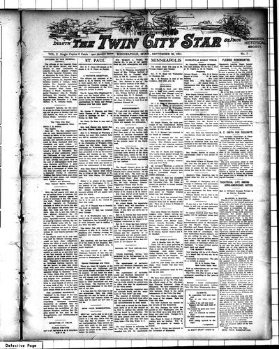 Twin City Star, Sep 30, 1911