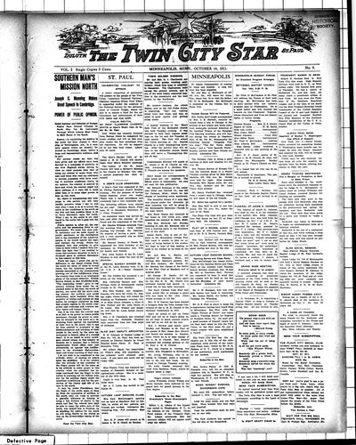 Twin City Star, Oct 14, 1911