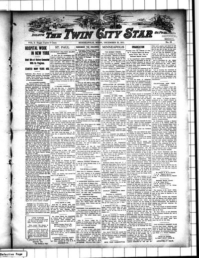 Twin City Star, Dec 23, 1911