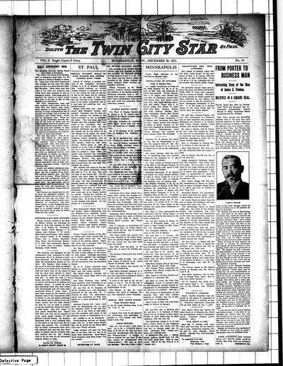 Twin City Star, Dec 30, 1911