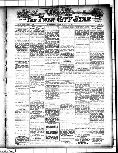 Twin City Star, Jan 27, 1912